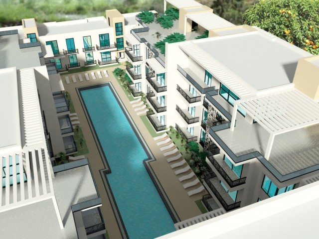 İSKELE LONG BEACH LIFE SQUARE 2 + 1 RESIDENCE ** 