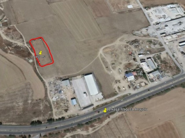 Residential Zoned Plot For Sale in Haspolat, Nicosia