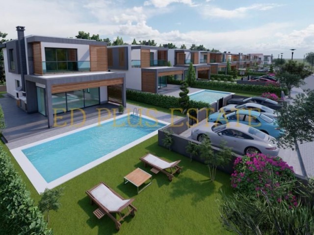 Luxury 3+1 Villas for Sale in Kyrenia Çatalkoy ** 