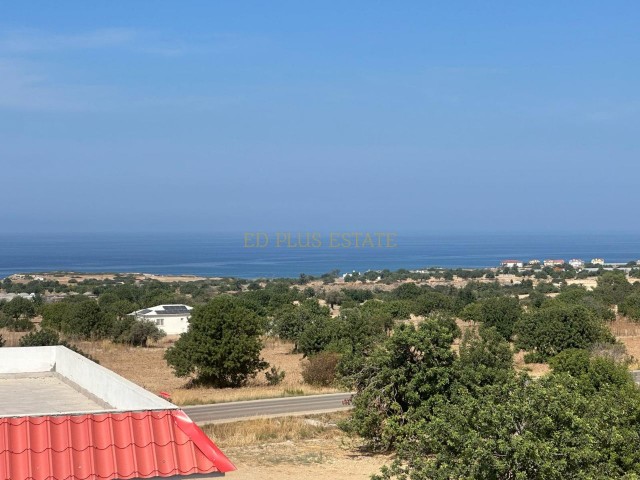 Villas for Sale in a Site with Sea View and Pool in Tatlısu