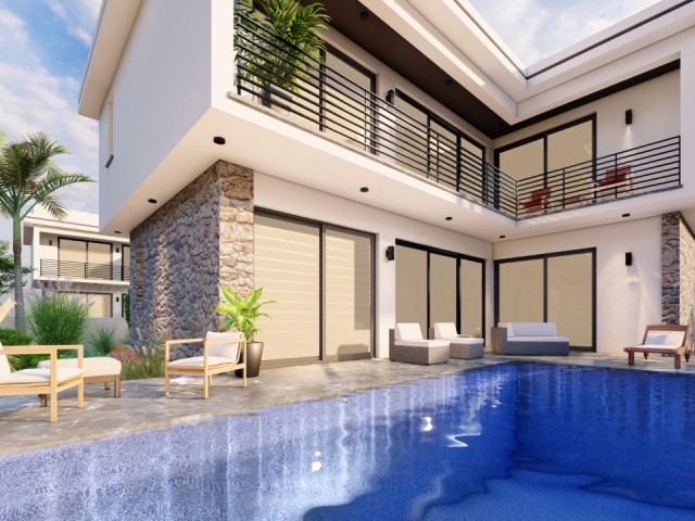 Luxury 4+1 Villas for Sale in İskele Ötüken