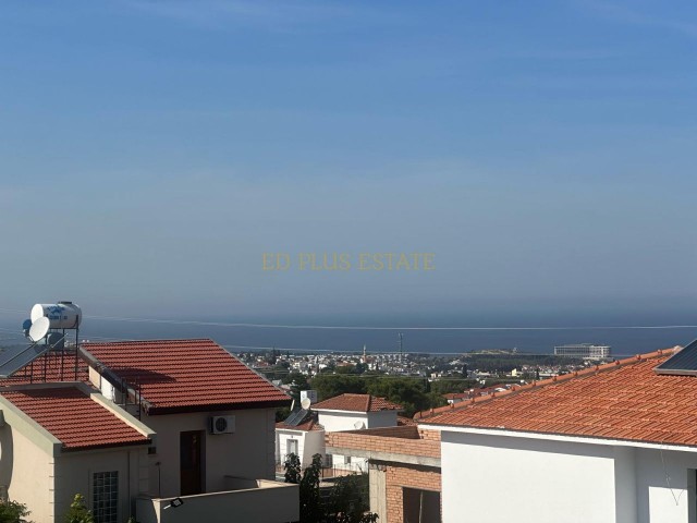 4+1 New Villa with Sea View and Pool for Sale in Çatalköy, Kyrenia