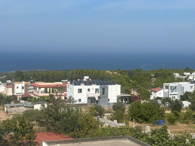 4+1 neue Villa mit Meerblick und Pool zum Verkauf in Çatalköy, Kyrenia