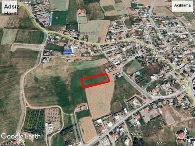 Field for Sale in Nicosia Cihangir Region