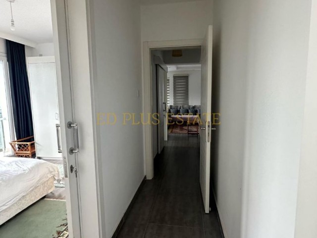 110 m2 möblierte 2+1 Wohnung zum Verkauf in Nicosia Beach