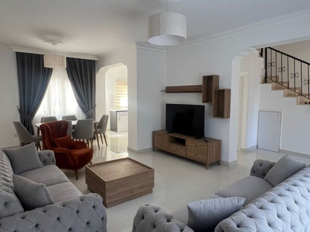 Fully Furnished 3+1 Villa for Rent in Kyrenia Alsancak Region