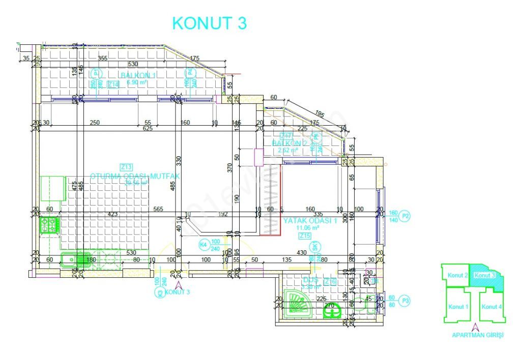 квартира Продается in Çatalköy, Кирения