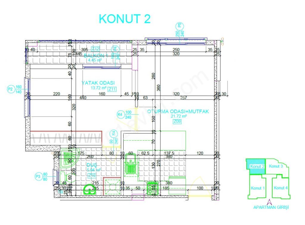 Flat For Sale in Çatalköy, Kyrenia