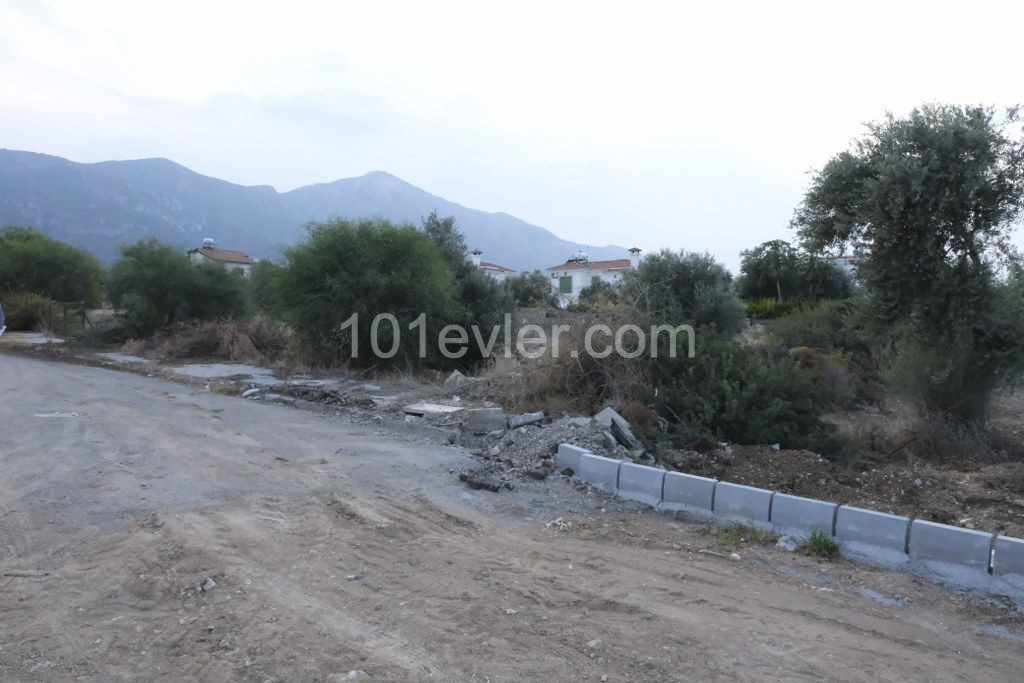 Turkish Title Deed plots with spectacular mountain and sea views.