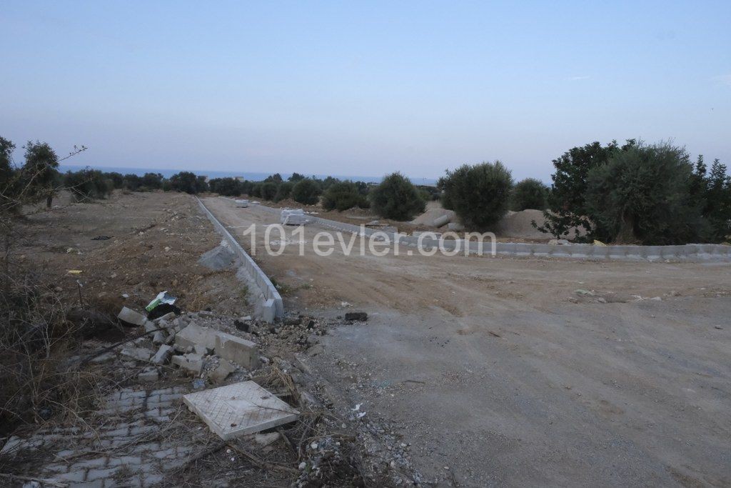 Turkish Title Deed plots with spectacular mountain and sea views.