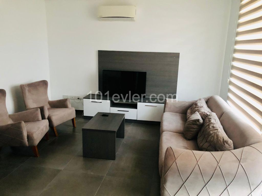 GİRNE MERKEZ'DE 2+1 EŞYALI PENTHOUSE