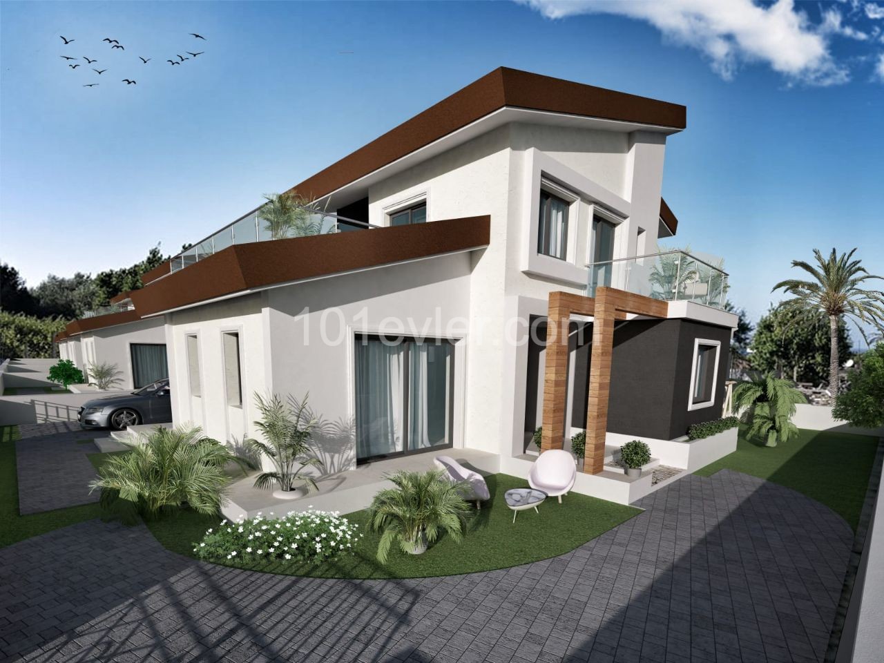 3 + 1 DETACHED VILLAS FOR SALE IN LAPTA ** 