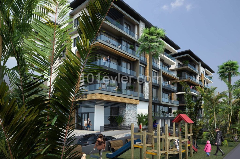 KYRENIA ZENTRUM 1+1 2+1 3+1 UND PENTHOUSE WOHNUNGEN ZU PREISEN AB 61.000 STG ** 