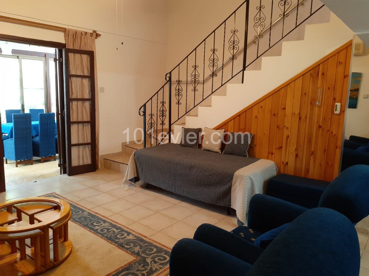 Girne Karaoğlanoglun 1 + 1 Bahçeli Loft Furnished Apartment for Sale