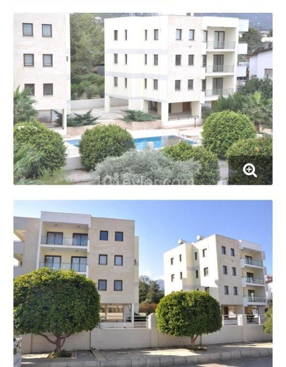 MÖBLIERTE / UNBEWEGLICHE WOHNUNG ZUM VERKAUF MIT GEMEINSCHAFTSPOOL IM ZENTRUM VON KYRENIA ** 