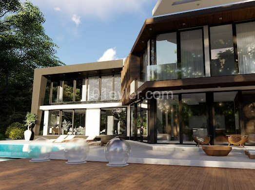 PROJECT WILL BE DELIVERED LATER 8 MONTHS! 7+1 VİLLA ULTRA LUXURY WITH PRIVATE POOL IN UPPER KYRENIA