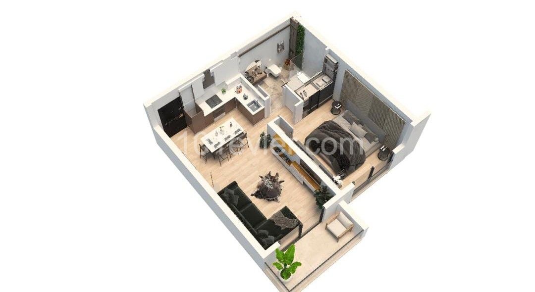 PROJECT DELIVERY DECEMBER 2023! 2+1 FLATS FOR SALE IN GIRNE İSKELE WITH INVESTMENT OPPORTUNITIES STARTING FROM 88.000 GBP