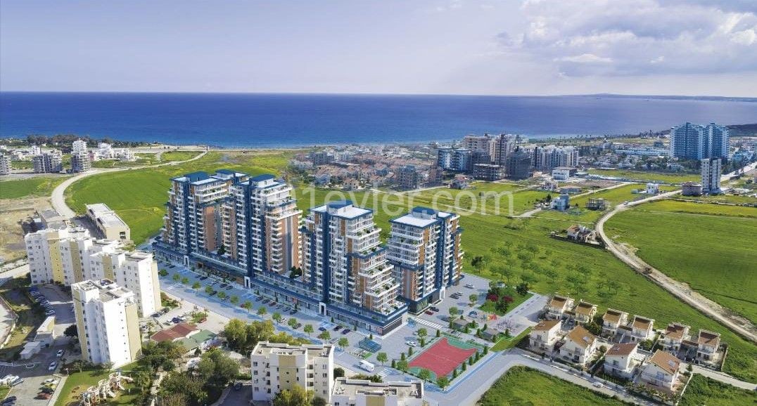 PROJECT DELIVERY DECEMBER 2023! 2+1 FLATS FOR SALE IN GIRNE İSKELE WITH INVESTMENT OPPORTUNITIES STARTING FROM 88.000 GBP