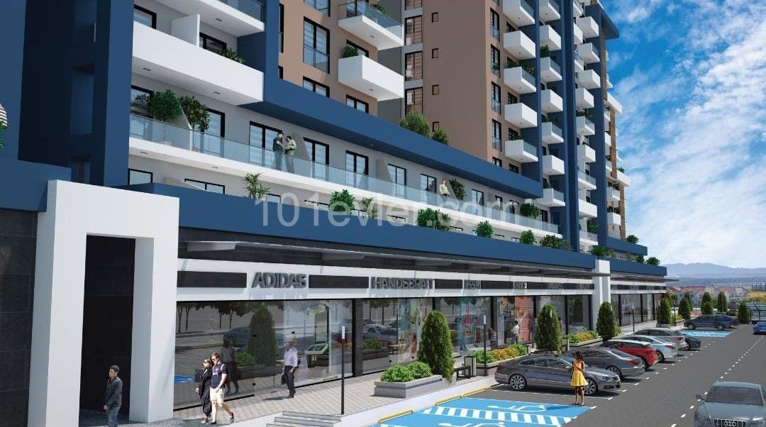 PROJECT DELIVERY DECEMBER 2023! 2+1 FLATS FOR SALE IN GIRNE İSKELE WITH INVESTMENT OPPORTUNITIES STARTING FROM 88.000 GBP