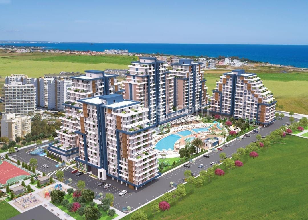 PROJECT DELIVERY DECEMBER 2023! 2+1 FLATS FOR SALE IN GIRNE İSKELE WITH INVESTMENT OPPORTUNITIES STARTING FROM 88.000 GBP