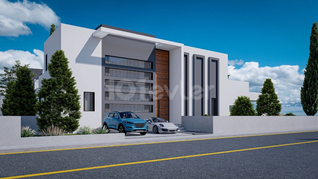 PROJECT DELIVERY JUNE 2024 ! 4+1 VILLA WITH PRIVATE POOL FOR SALE IN MAGUSA YENİBOGAZİÇİ