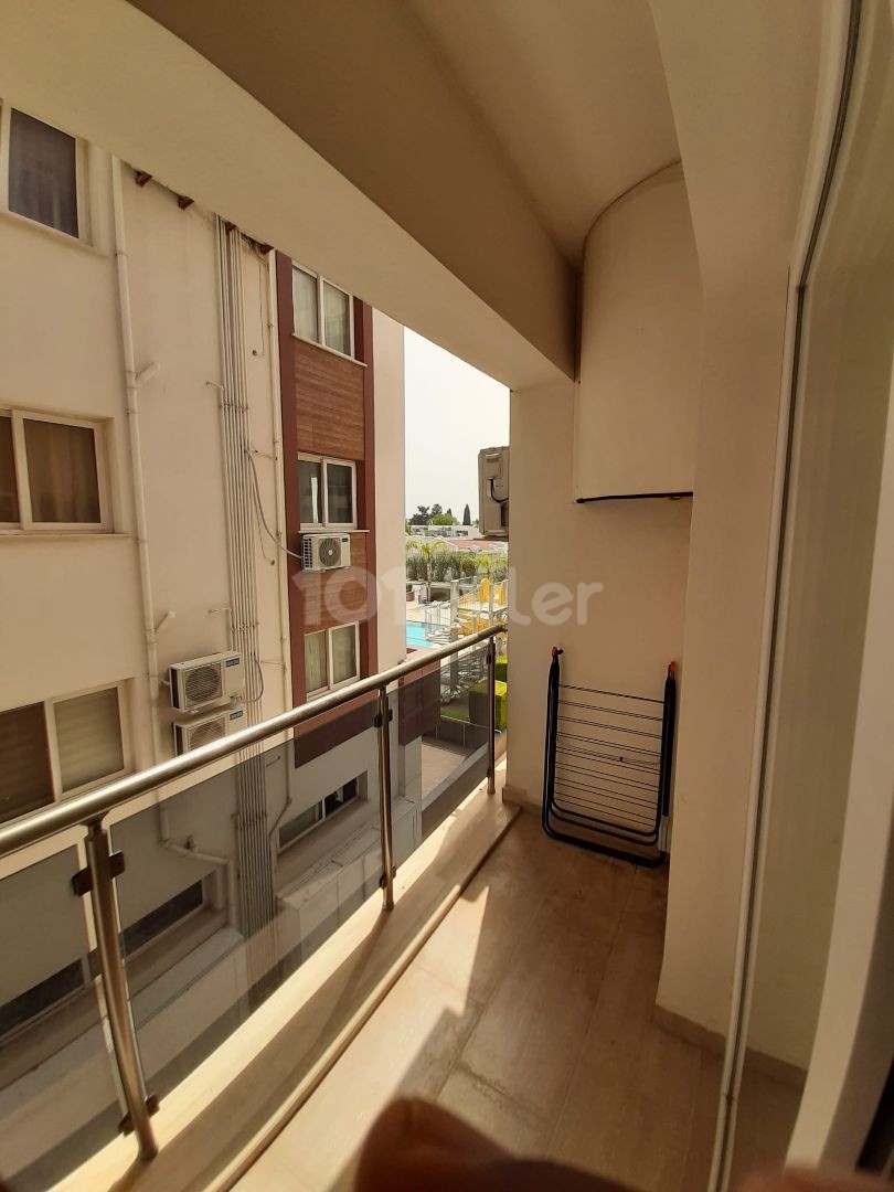 1+1 APARTMENT WITH SHARED POOL FOR RENT IN İSKELE LONG BEACH