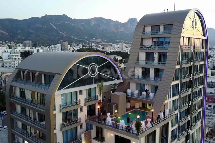 2+ 1 FURNISHED ULTRA LUXURY APARTMENT FOR DAILY RENT WITH POOL IN THE CENTER OF KYRENIA ** 