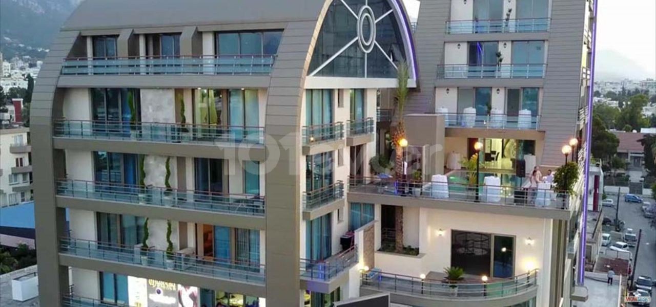 2+ 1 FURNISHED ULTRA LUXURY APARTMENT FOR DAILY RENT WITH POOL IN THE CENTER OF KYRENIA ** 