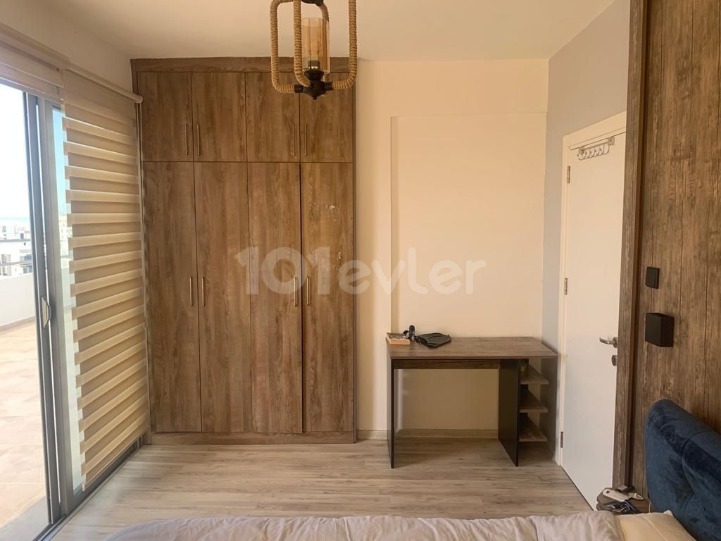 3 + 1 FURNISHED PENTHOUSE FOR RENT IN THE VICINITY OF ASLANLI VILLA IN THE CENTER OF KYRENIA ** 