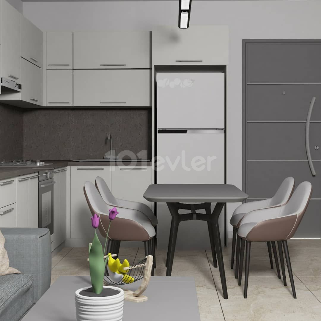 1 + 1 APARTMENT FOR SALE IN KARAOGLANOGLUN ** 