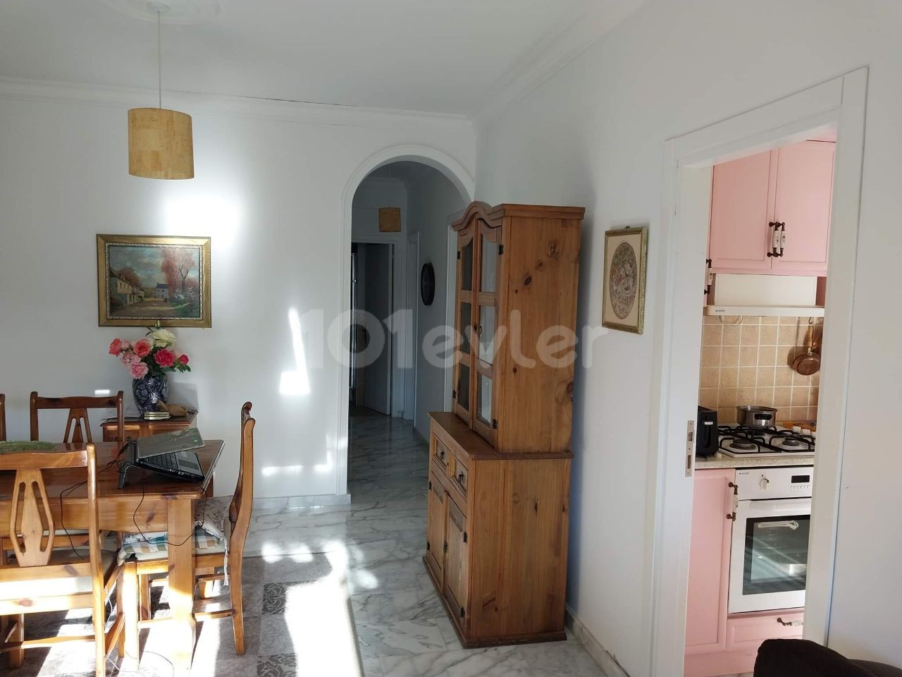 GİRNE LAPTA 'DA LÜX 3+1  2.BANYO  HAVUZLU KİRALIK DAİRE