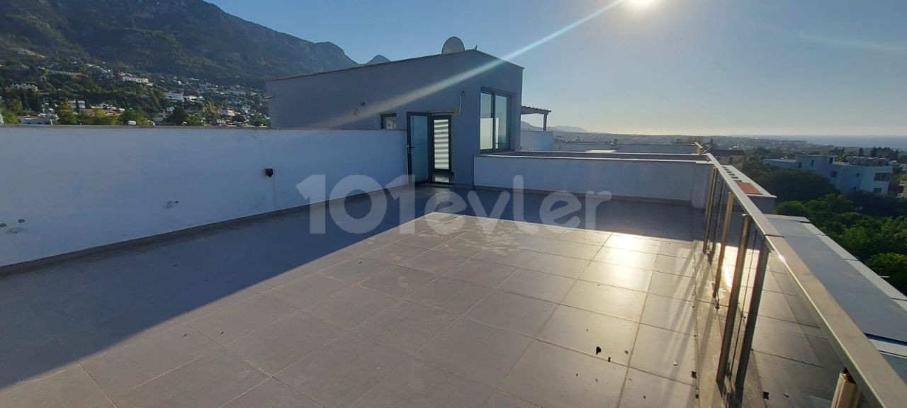 LUXURY 2+1 SHARED POOL PRIVATE TERRACE APARTMENT FOR RENT IN KYRENIA LAPTA ** 