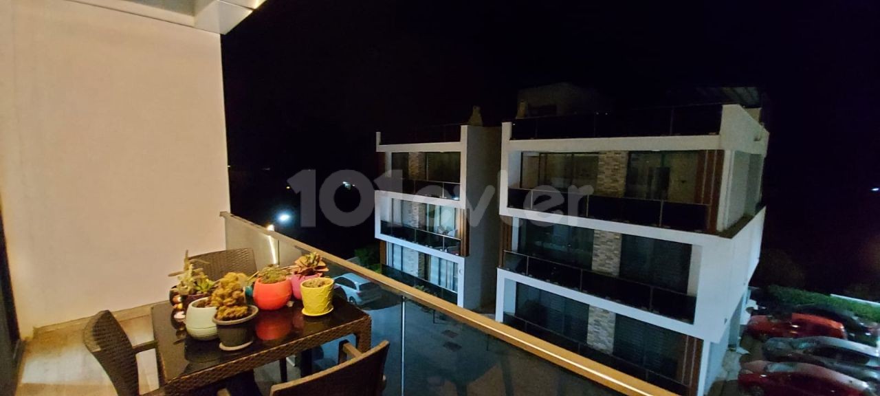 LUXURY 2+1 SHARED POOL PRIVATE TERRACE APARTMENT FOR RENT IN KYRENIA LAPTA ** 