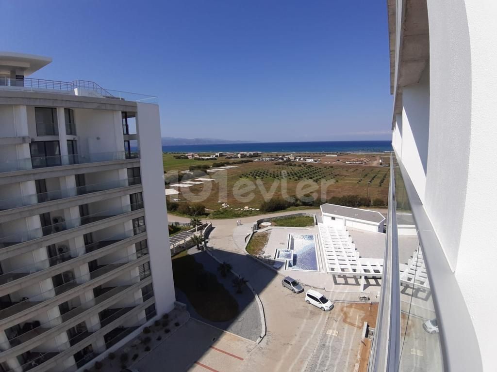 SEA AND MOUNTAIN LUXURY 1+1 FURNISHED APARTMENT IN LEFKE GAZIVEREN DISTRICT ** 