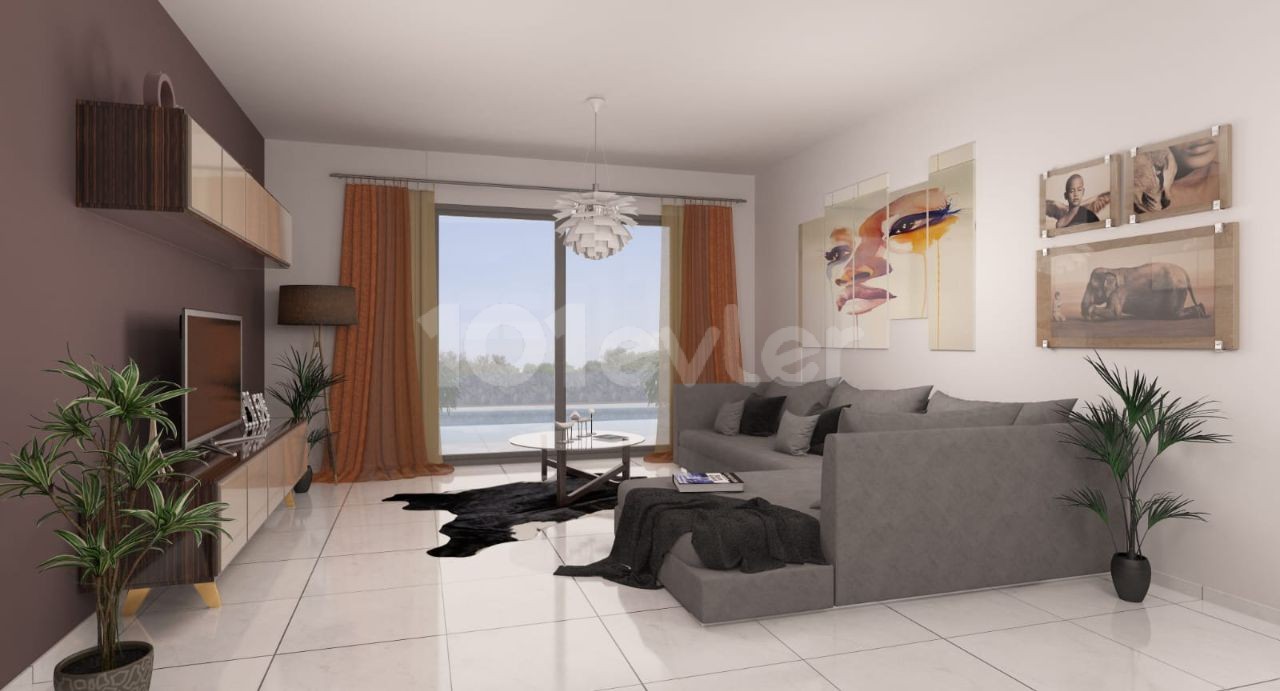 KYRENIA DOĞANKÖY AREA WITH SHARED POOL 1+1-2+1-3+1 APARTMENTS FOR SALE ** 