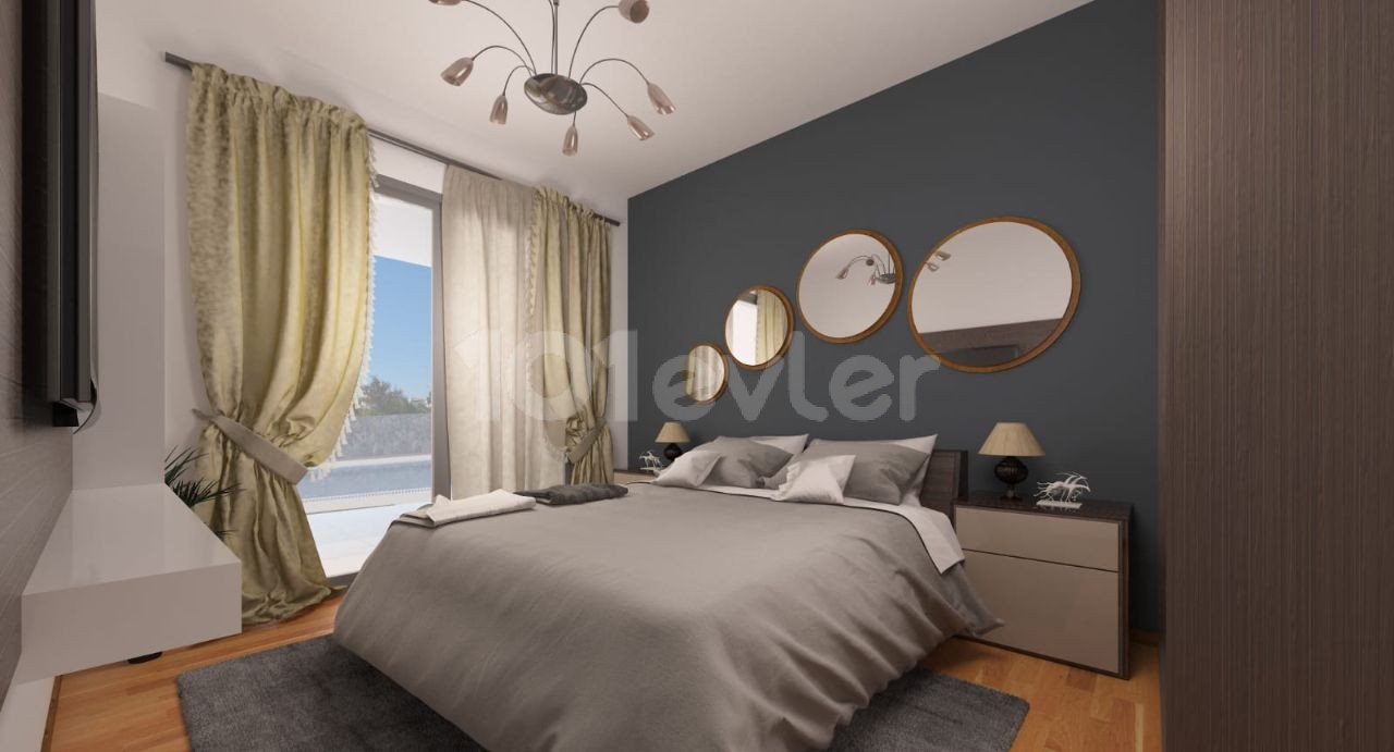 KYRENIA DOĞANKÖY AREA WITH SHARED POOL 1+1-2+1-3+1 APARTMENTS FOR SALE ** 