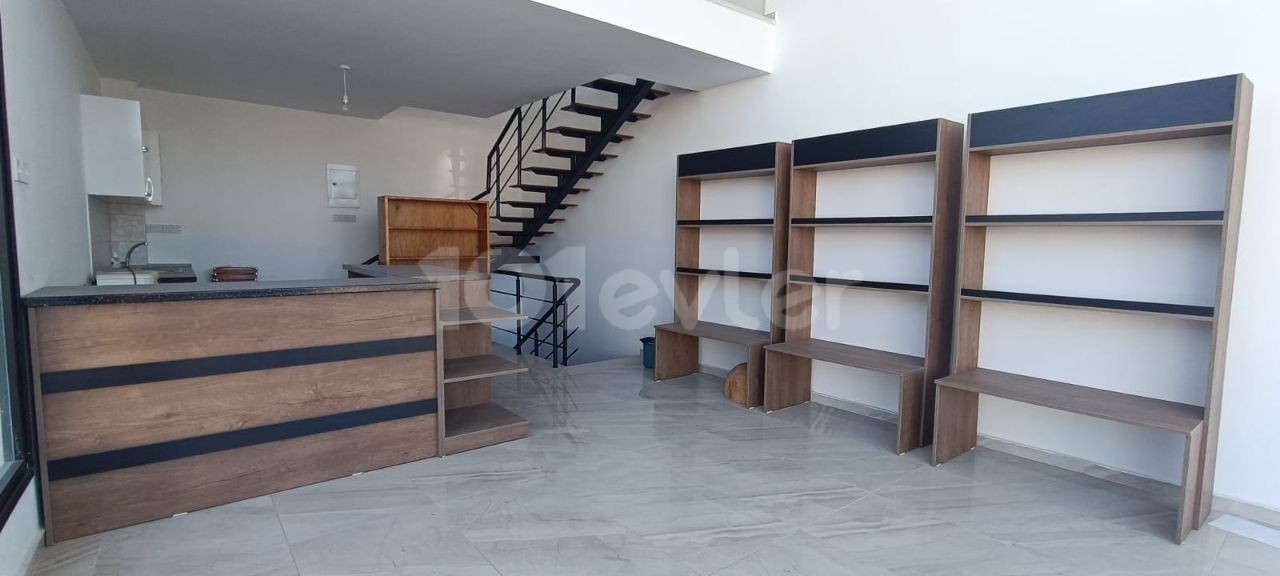 RENT A SHOP WITH A STOREYED WAREHOUSE ON THE HIGHWAY IN KYRENIA, CYPRUS ** 