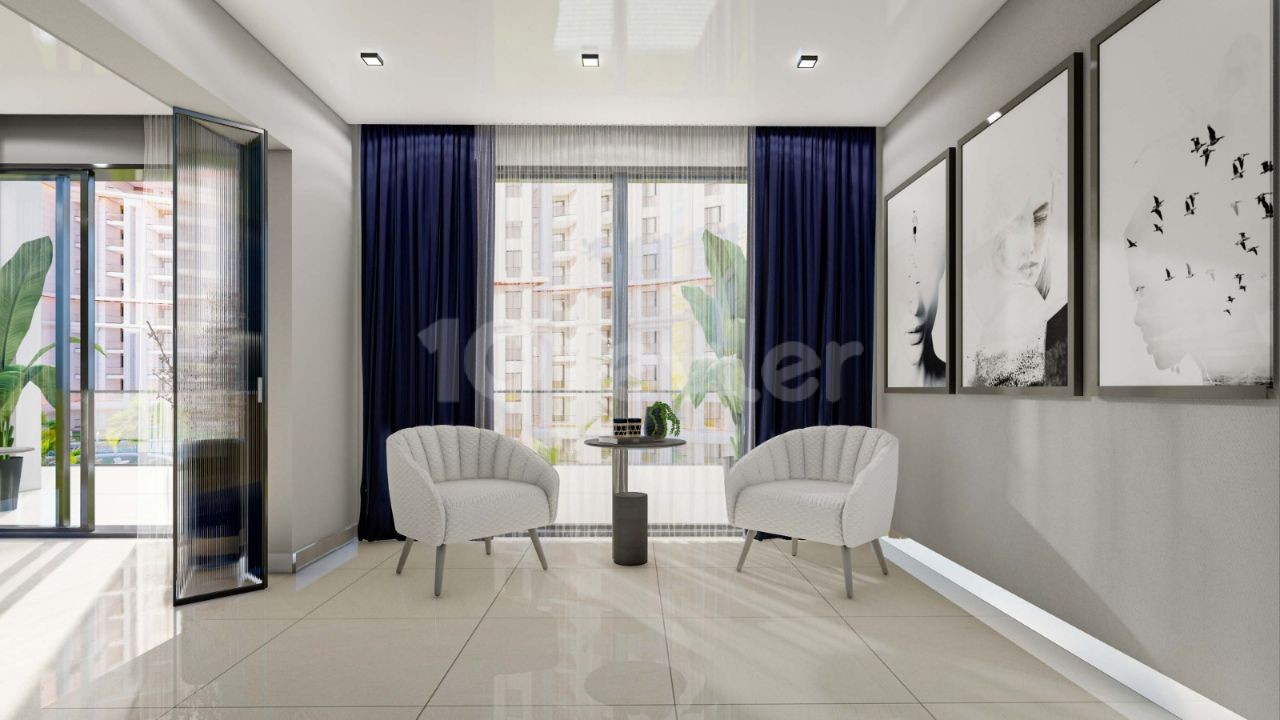 2+1 PENTHOUSE FOR SALE IN THE COMFORT OF A HOTEL IN CYPRUS LONG BEACH ** 