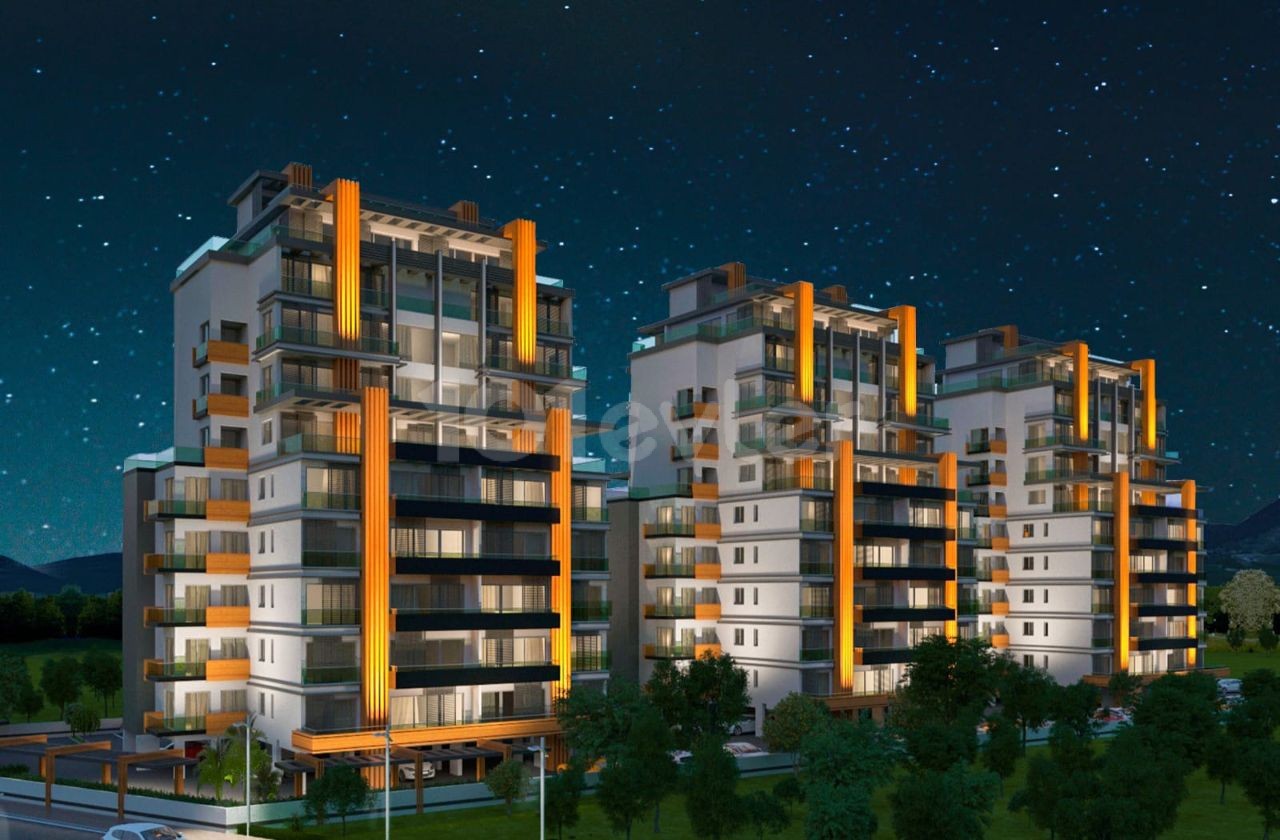 2+1 ТУРЕЦКАЯ КВАРТИРА KOÇANLI ZERO RESIDENCE В ЦЕНТРЕ КИРЕНИИ ** 