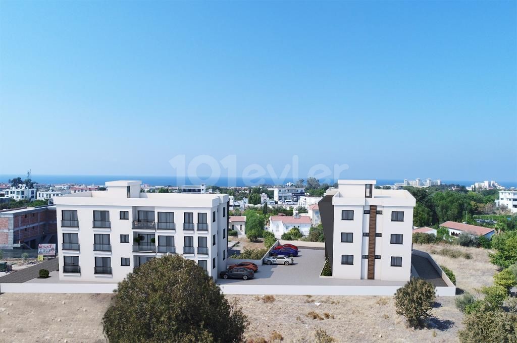 GİRNE ALSANCAK'TA  YENİ 2+1 SATILIK DAİRE