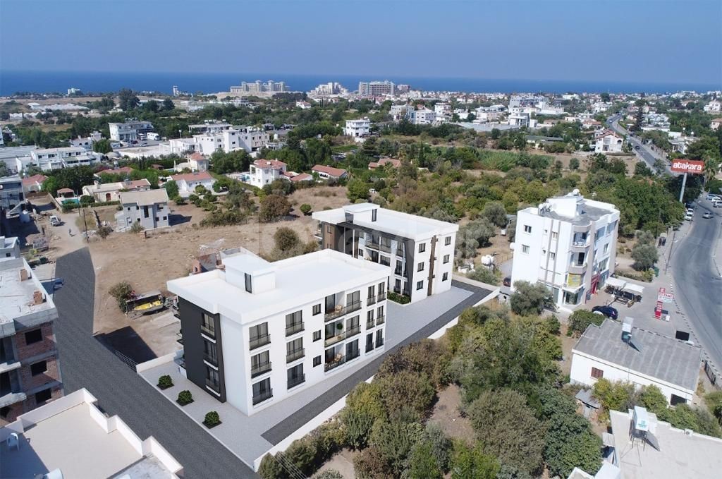 GİRNE ALSANCAK'TA  YENİ 2+1 SATILIK DAİRE