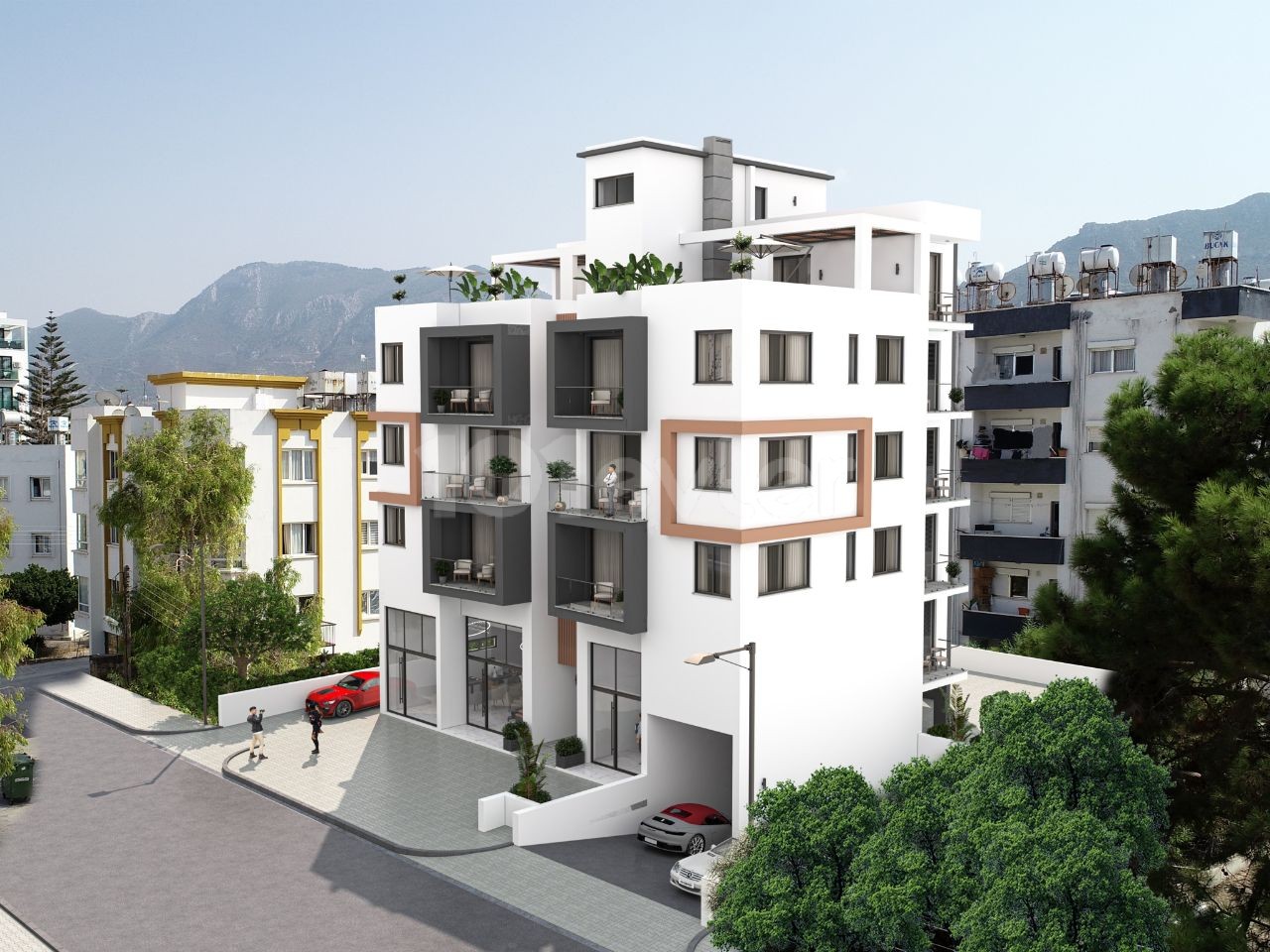 2+1 LUXURIOUS FLATS FOR SALE IN KYRENIA CENTER