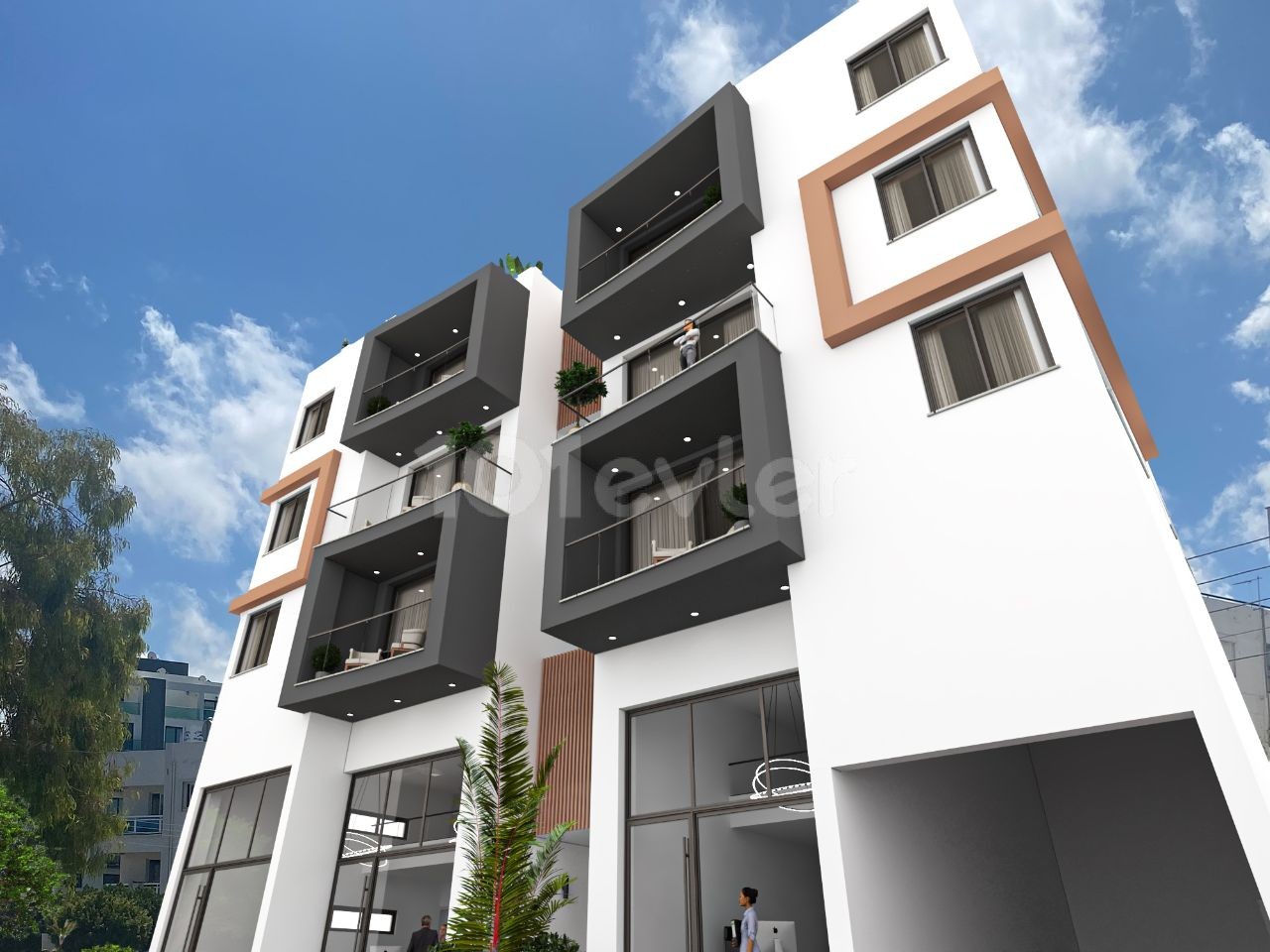 2+1 LUXURIOUS FLATS FOR SALE IN KYRENIA CENTER