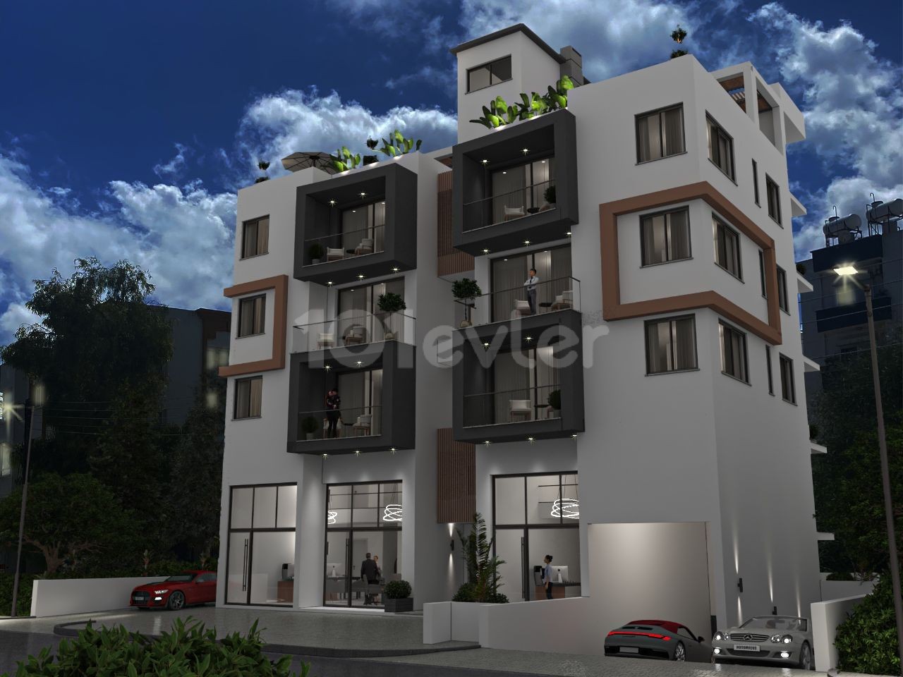 2+1 LUXURIOUS FLATS FOR SALE IN KYRENIA CENTER