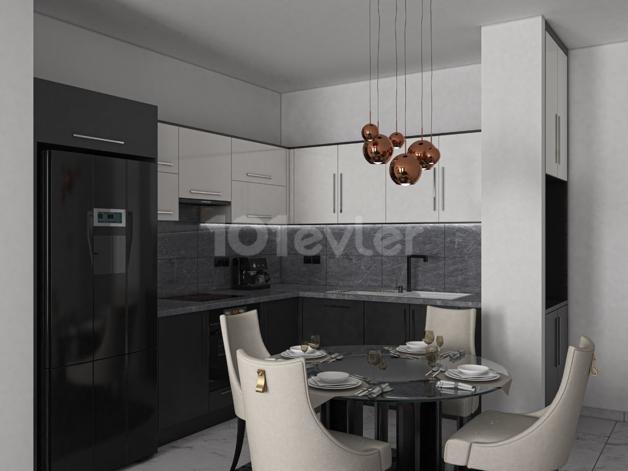 2+1 LUXURIOUS FLATS FOR SALE IN KYRENIA CENTER