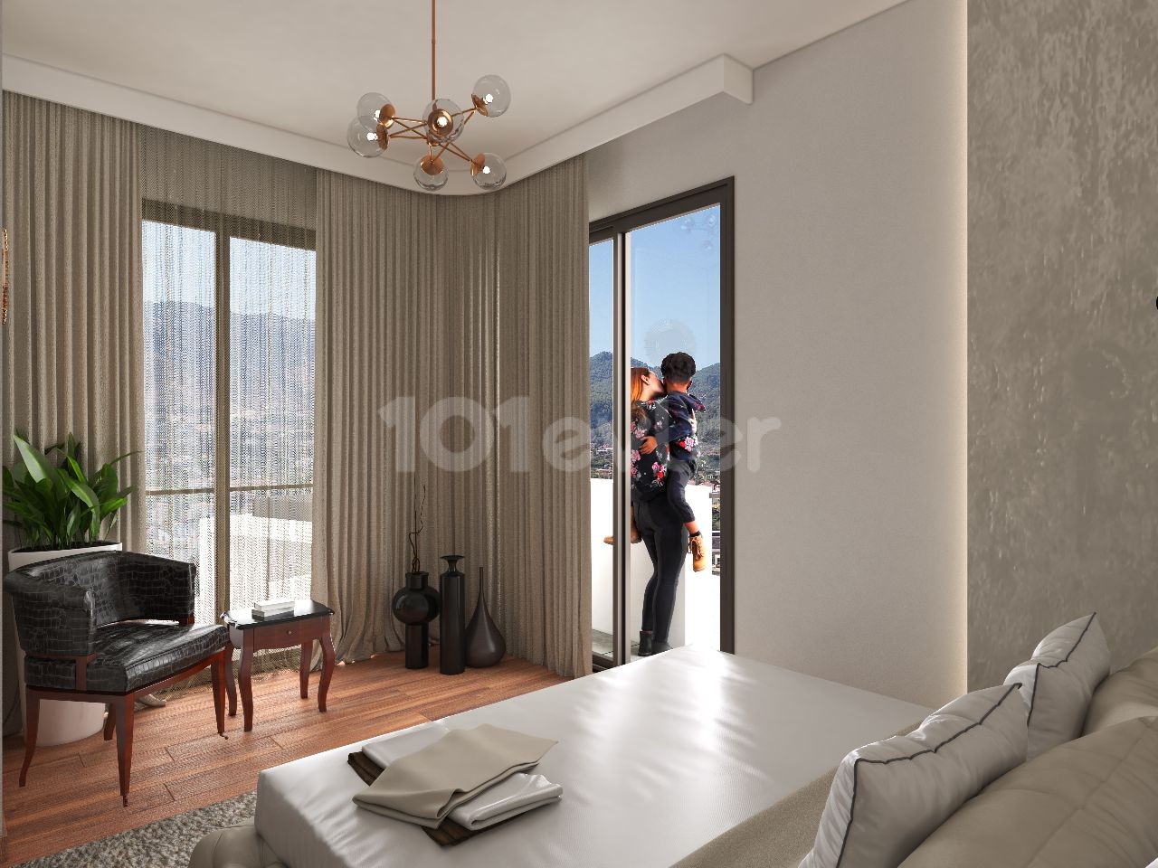 GİRNE KARŞIYAKA 2+1 ULTRA LÜKS  SATILIK DAİRE