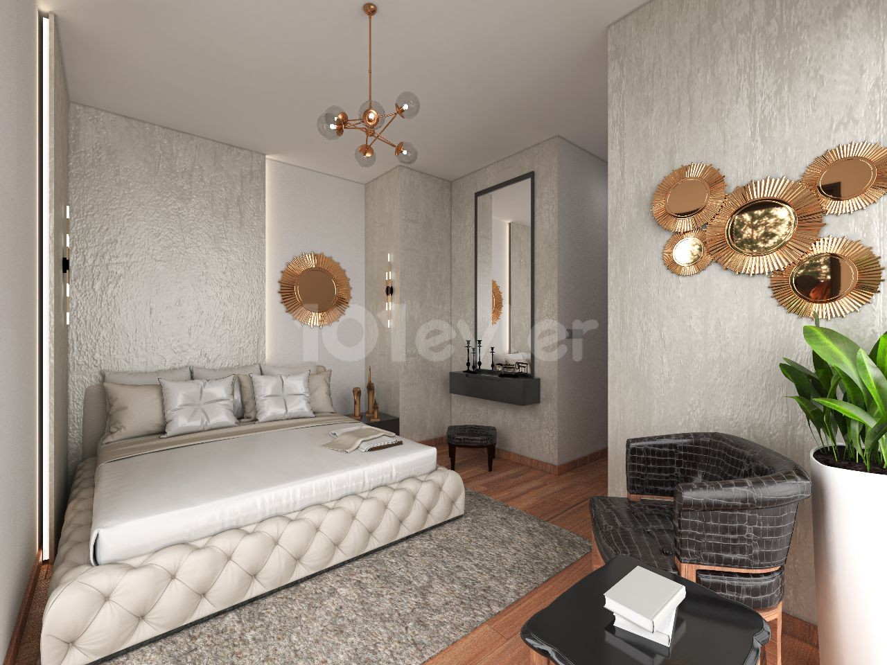 2+1 ULTRA LUXURIOUS FLAT FOR SALE IN KYRENIA KARŞIYAKA