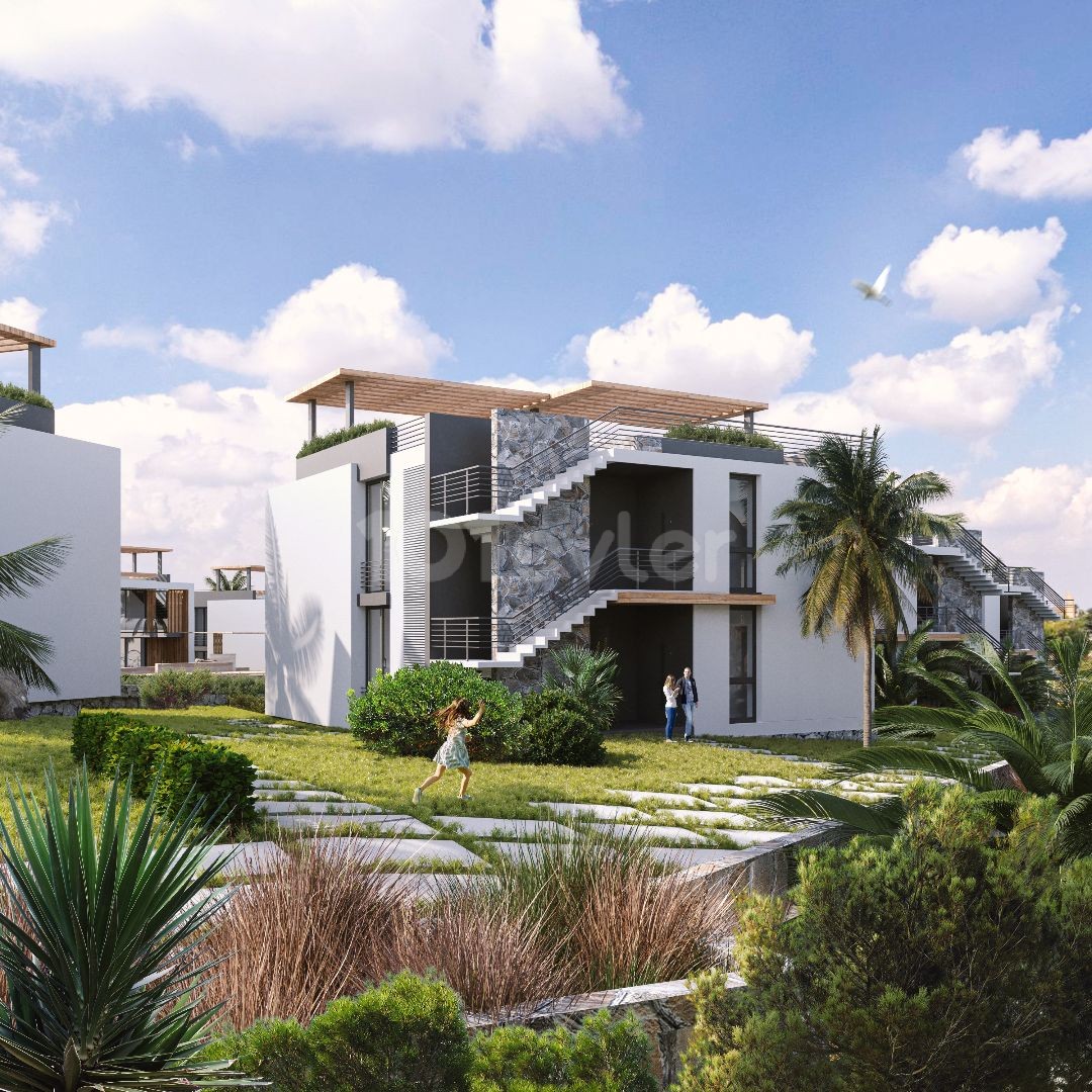 GIRNE BAHÇELİ 4+1 VILLA WITH PRIVATE POOL, ROOF TERRACE DELIVERED MARCH 2024