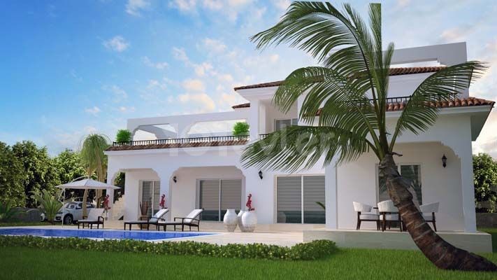 KYRENIA OZANKOY VILLA 4+1 MIT PRIVATER POOLTERRASSE