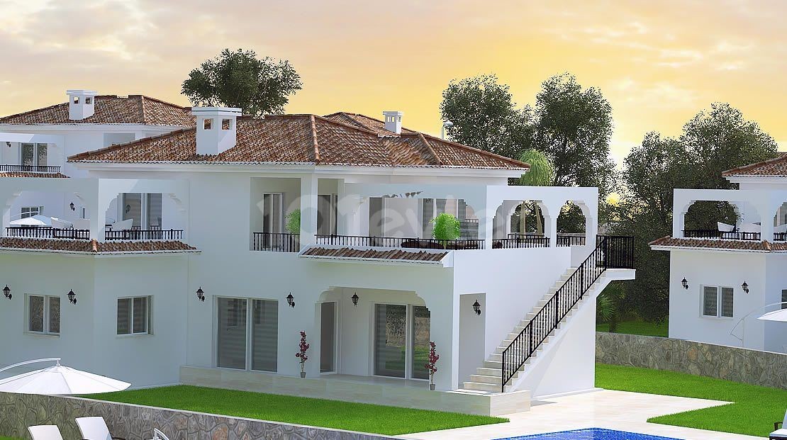 KYRENIA OZANKOY VILLA 4+1 MIT PRIVATER POOLTERRASSE